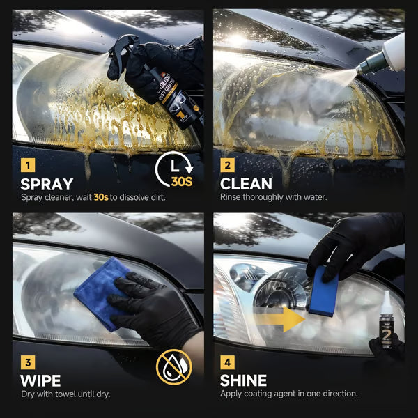 🥳HOT SALE🥳💞50K+ SOLD! Toretark Car Headlight Restoration Kit