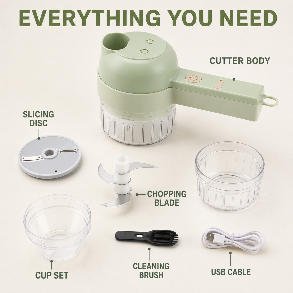 🥳50% OFF NOW!💞50K+ SOLD!💥 Wireless Food Processor – Cordless, one-touch chop. Perfect for arthritic hands. Kitchen prep made easy⚡🥗