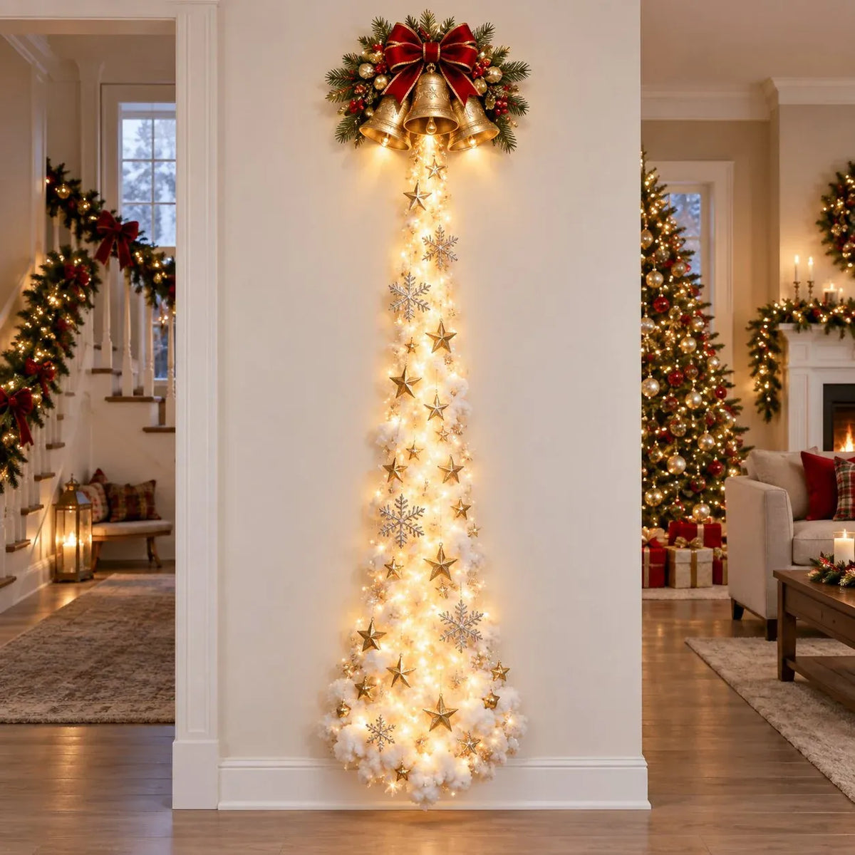 🔥🎁Christmas Magic Trail Wall Light - A Little Christmas Magic, Right on Your Wall