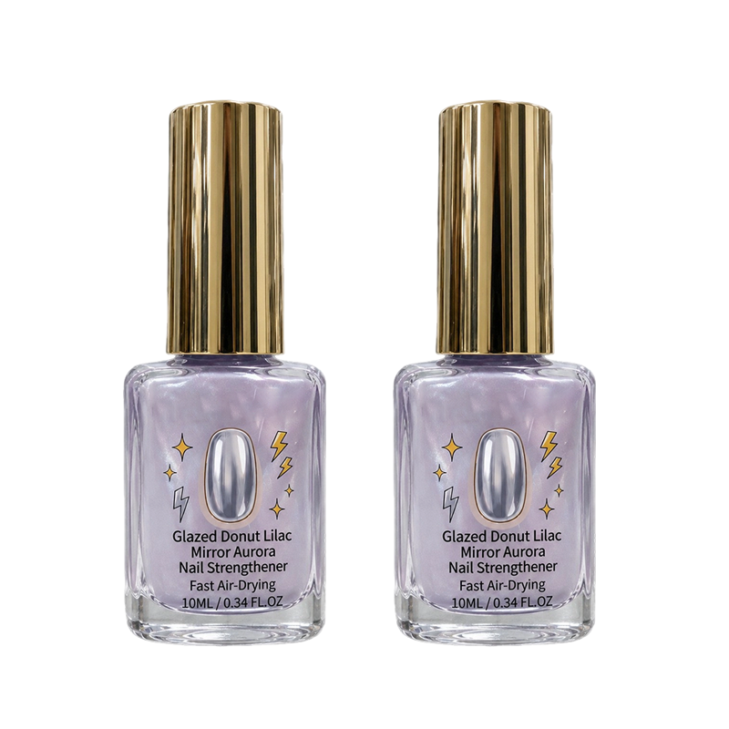 📢50% Rabatt Jetzt!💅Flieder Glänzender Spiegel Nagelhärter