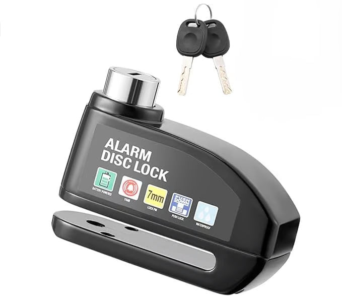 Anti-theft locks for bicycles, e-bikes, and motorcycles