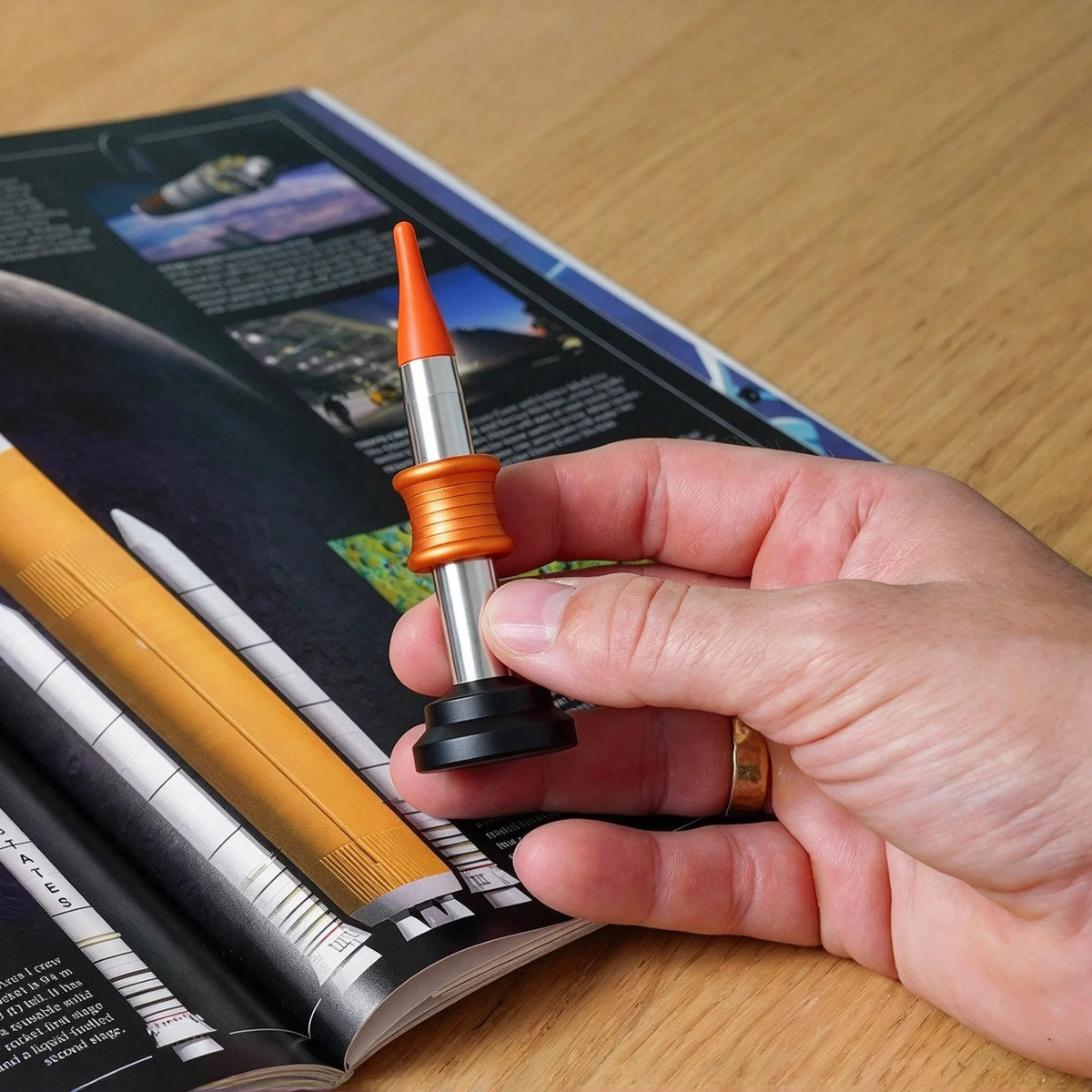 BUY 1 GET 1 FREE 🎉Say Goodbye to Desk Stress! 👋Kinetic Desk toy That Performs Impossible Landing