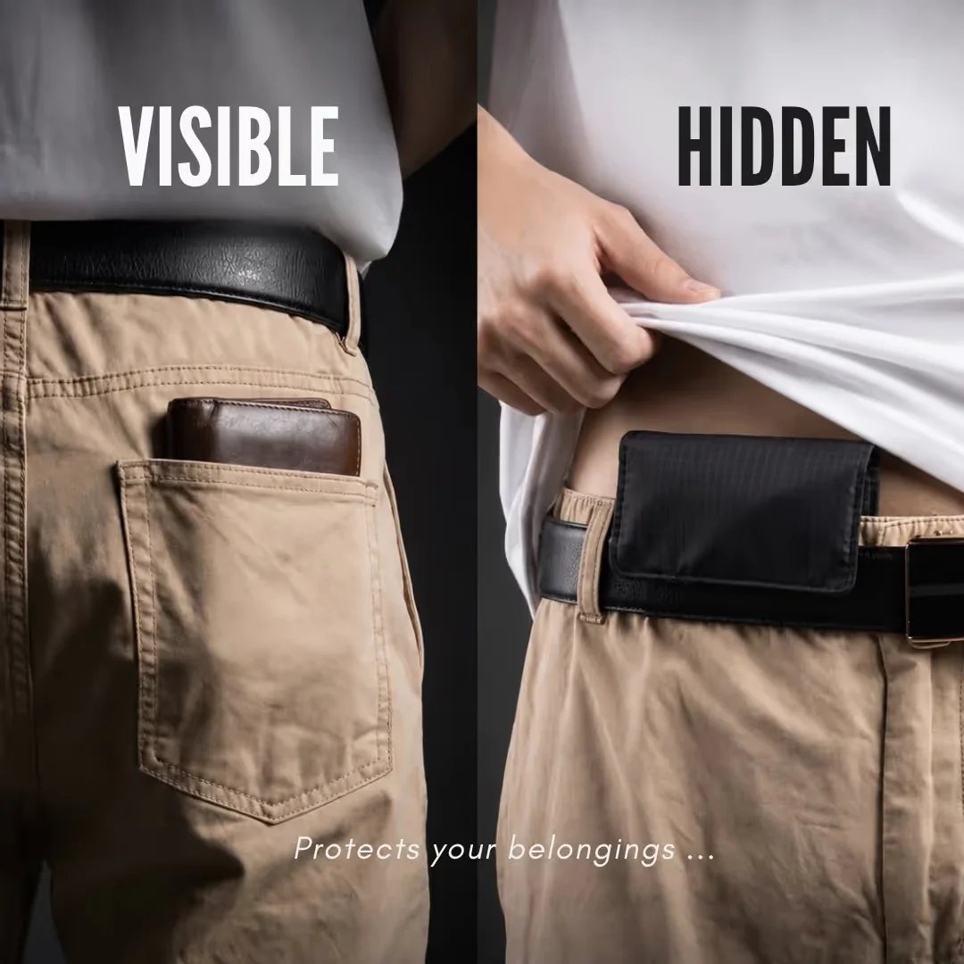 🔥LAST DAY SALE 50% OFF✨Concealed anti-theft travel waist bag