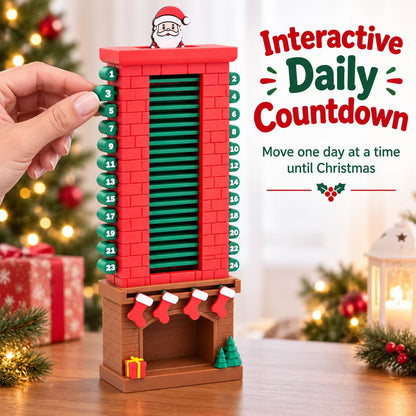 🎅Santa Chimney Christmas Countdown Advent Calendar – Interactive 24-Day Holiday Decor & Family Tradition