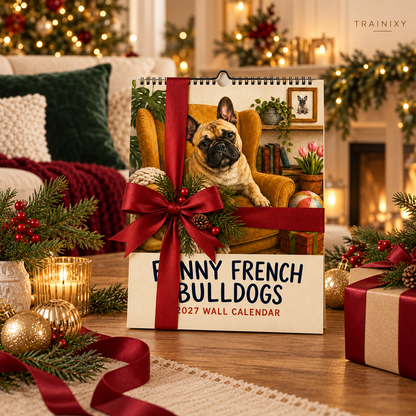 2027 French Bulldog Wall Calendar: Funny Frenchie Moments