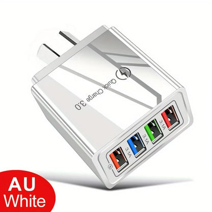 Four-Port Travel Charger