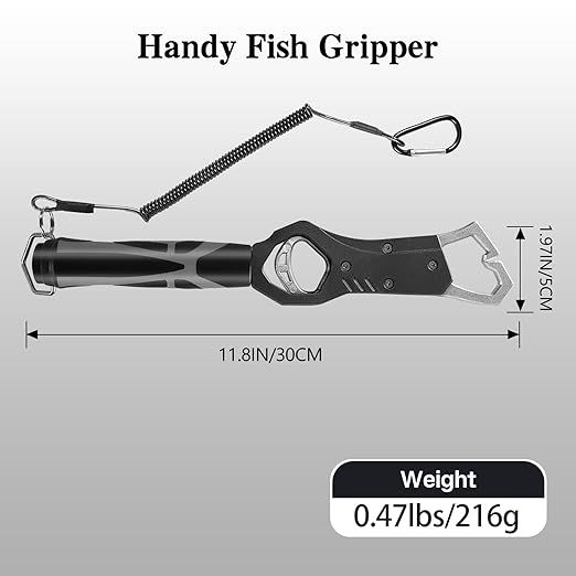🔥Special Price $24.99 Only Today!!!💥Heavy-Duty Fish Gripper with Scale