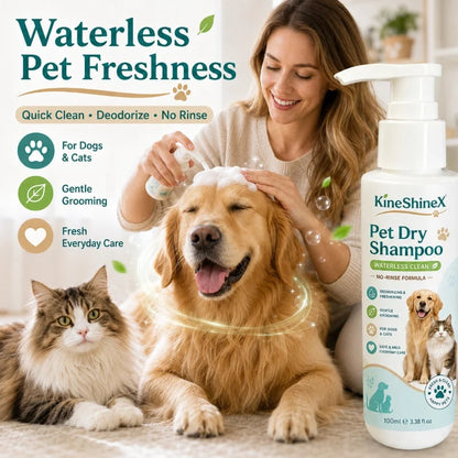 🎉Rinse-Free Pet Shampoo Mousse