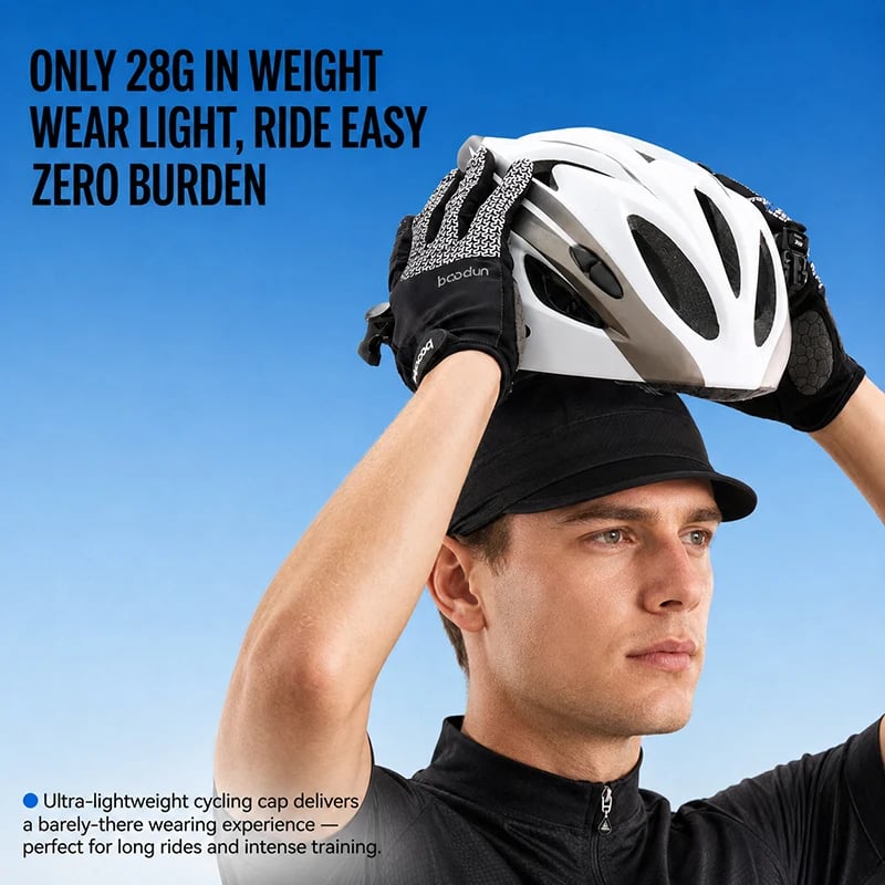 🔥HOT SALE🔥💯Quick-Dry Breathable Helmet Liner Sun Visor Skull Cycling Cap