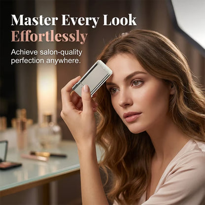 ✨💇‍♀️ Portable Hair Finishing Stick with Comb – Flyaway Smoothing & Baby Hair Style
