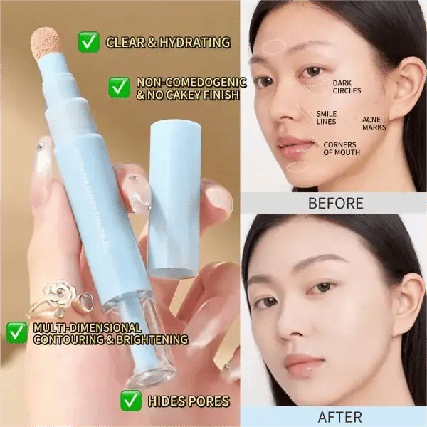 🔥 NOW!💄Multipurpose Hydrating Liquid Concealer Pen  ✨