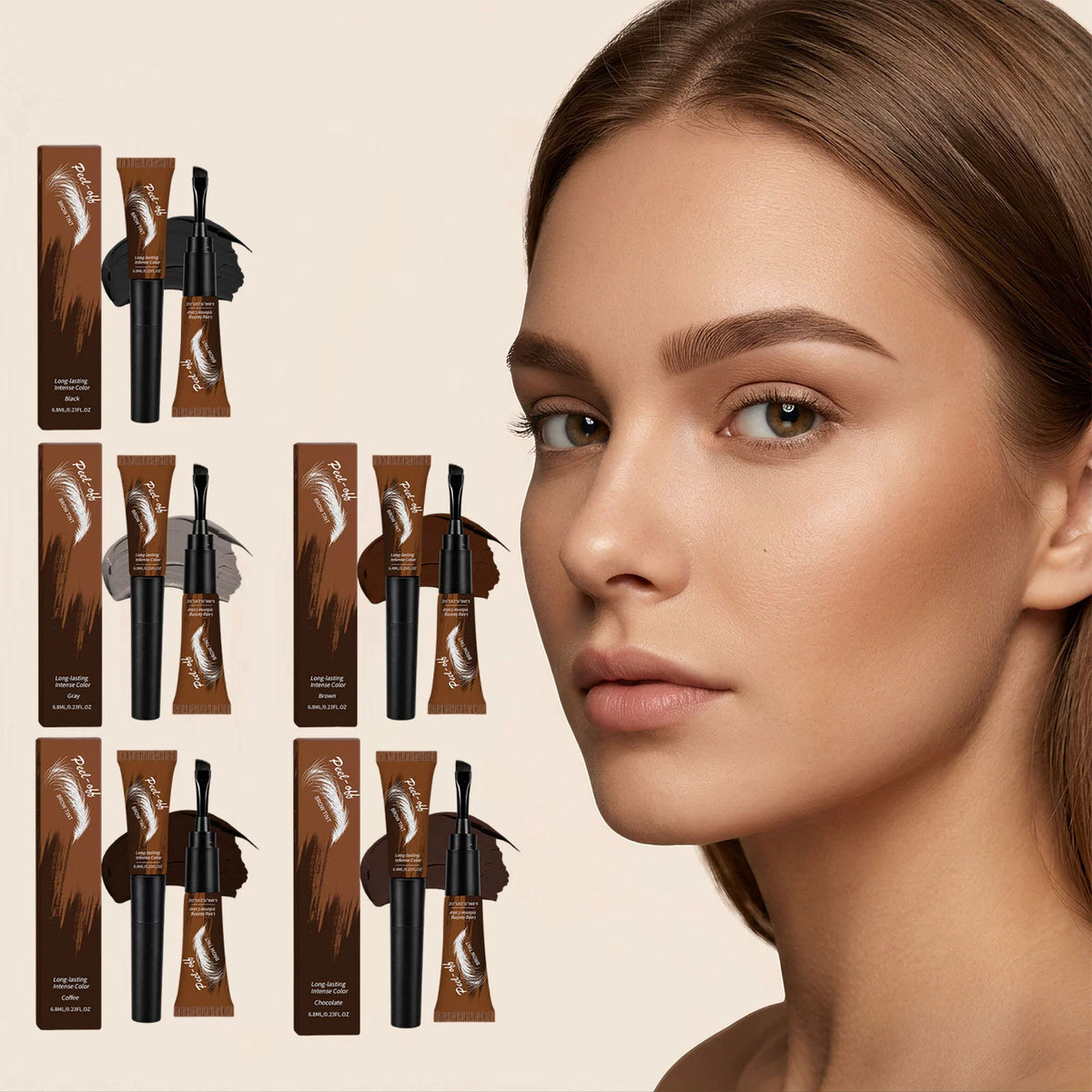 💞Buy 1 Get 1 Free💞50K+ SOLD!🎨Waterproof Brow Tint – Peel‑off, easy apply. Covers greys, shapes perfectly. A brow game changer!🌟