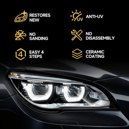 🥳HOT SALE🥳💞50K+ SOLD! Toretark Car Headlight Restoration Kit