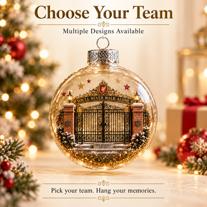 🎄 Light-Up Football Heritage Diorama Ornament