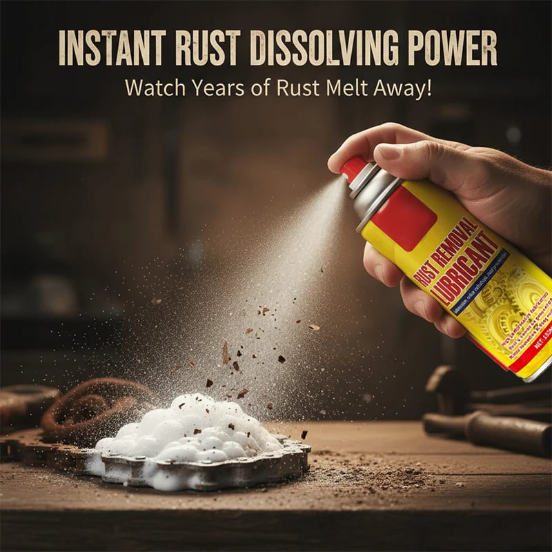 Anti-Rust Lubricant Spray & Rust Remover