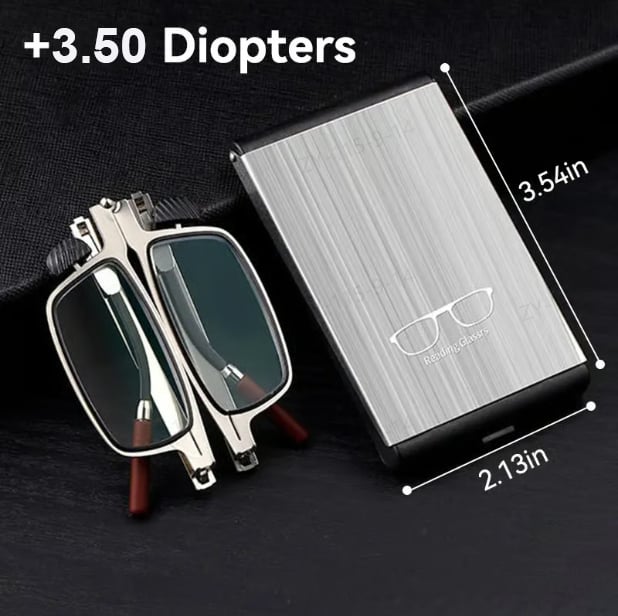 ✨ Weightless Folding Readers in a Sleek Metal Vault | Read Anywhere 📖