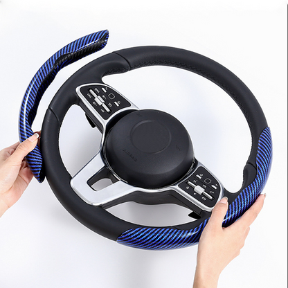 Protezione Antiscivolo per Volante Auto a Mezza Copertura | Installazione Facile ad Incastro