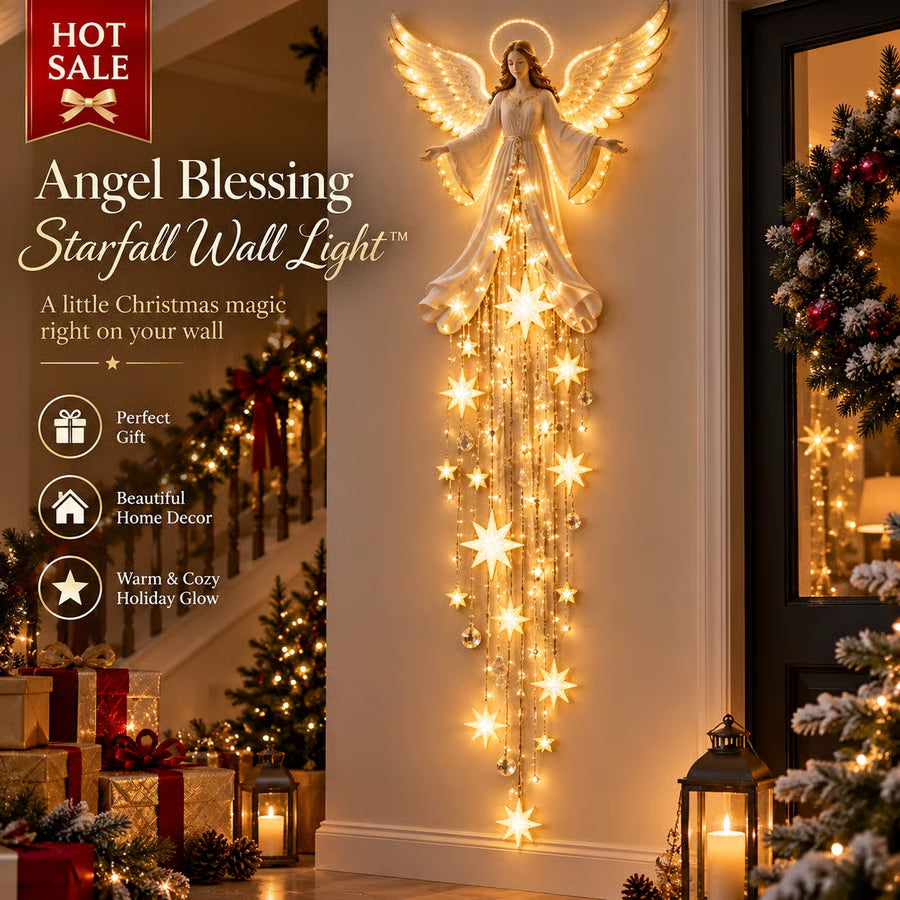 👼✨ Solar Angel Remembrance Garden Light – Peaceful Angel Glow for Gardens, Memorials & Outdoor Spaces 🌙🌸
