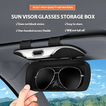🎉40% OFF !! ⏰Car All-Inclusive Sun Visor Glasses Storage Box