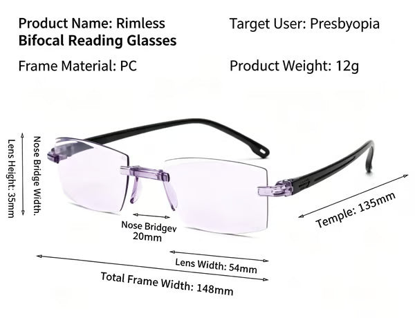 [Regain Your Youthful Vision] Smart Zoom Diamond-Cut Reading Glasses