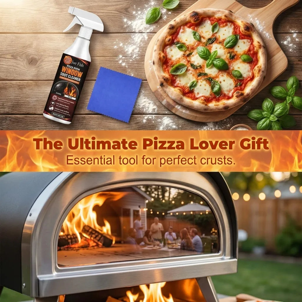 🏆Hot Sale⚡Pizza Oven Window Soot Cleaner Spray