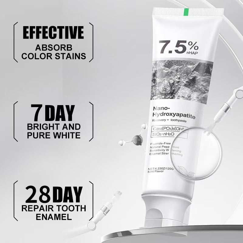 🔥 Buy 1 Get 1 Free  Nano-Hydroxyapatite Toothpaste