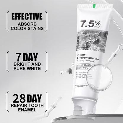 🔥 Buy 1 Get 1 Free  Nano-Hydroxyapatite Toothpaste