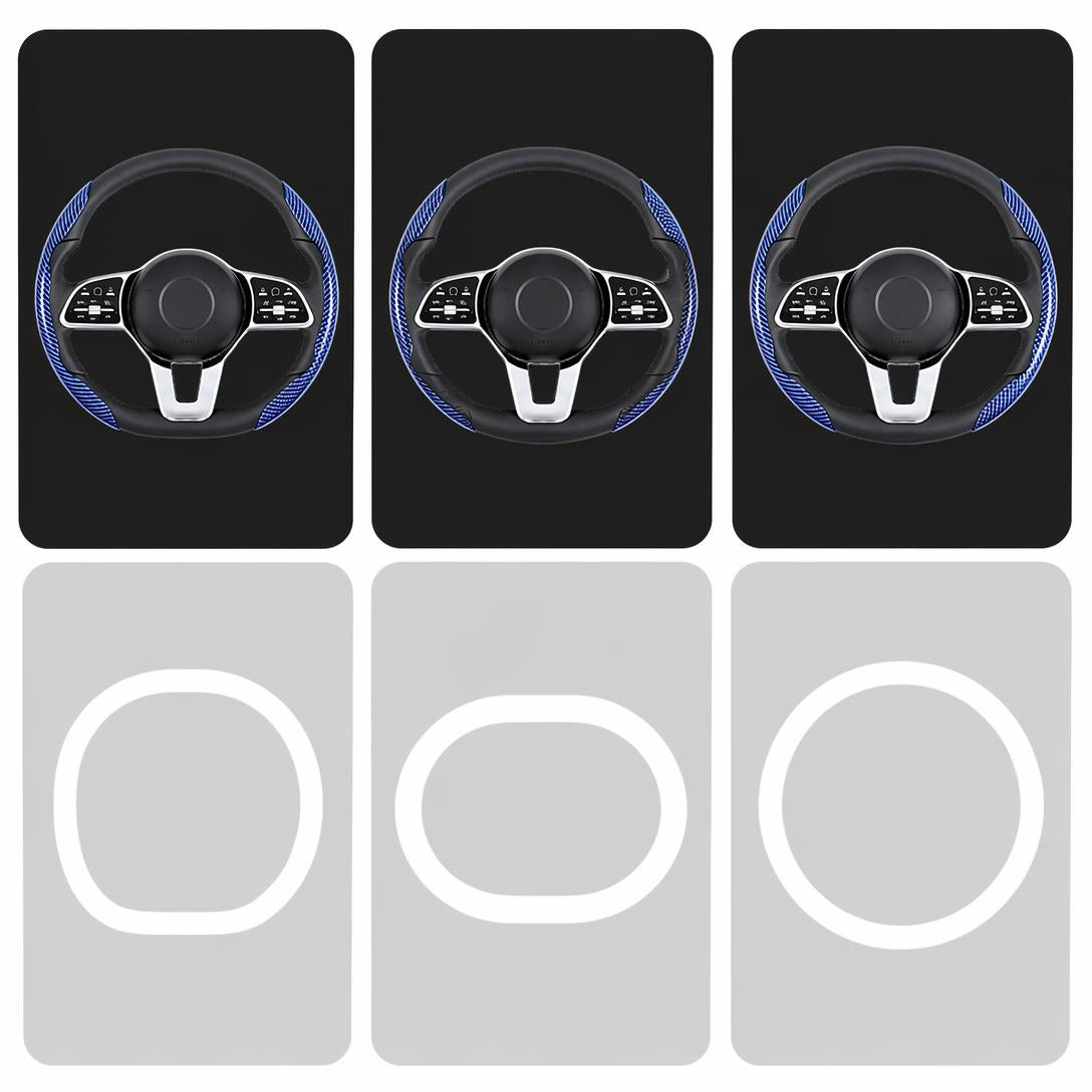 Protezione Antiscivolo per Volante Auto a Mezza Copertura | Installazione Facile ad Incastro