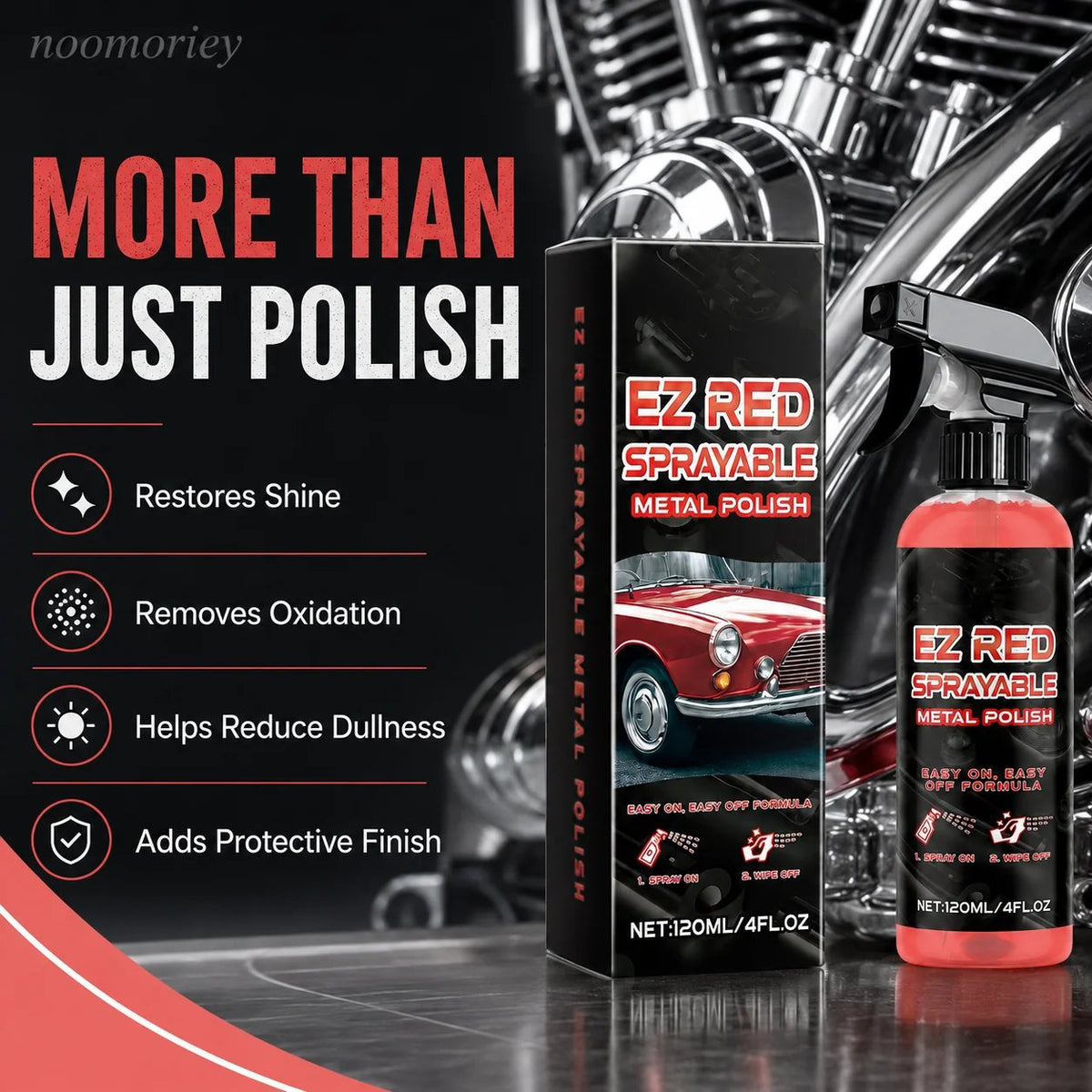 💯🔥 50% OFF Car Metal Polish & Restorer – Bring Back the Shine