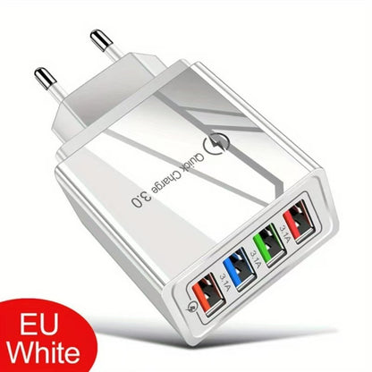 Four-Port Travel Charger