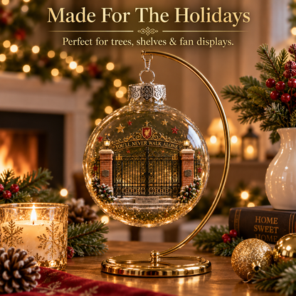 🎄 Light-Up Football Heritage Diorama Ornament
