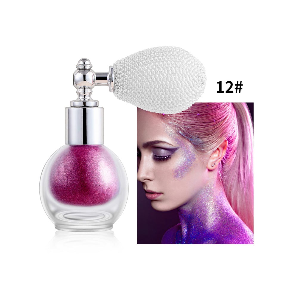💯🔥Hot Sale 49% OFF-✨Spray Glitter Highlighters Makeup Accessory Hair Body Decor for Parties