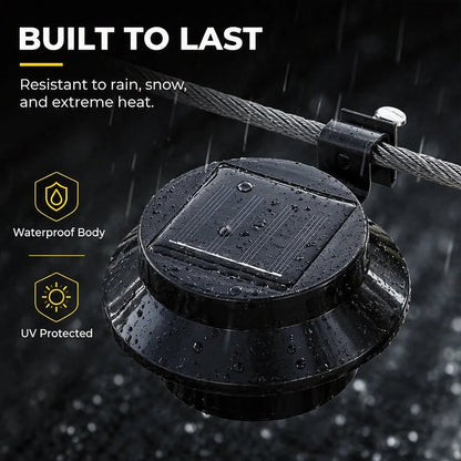 💯☀️💡  Light Up Gutters, Fences & Garden Walls — Solar-Powered Outdoor LEDs With No Mains Wiring Needed 🏡✨