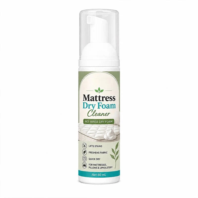📍  No-Rinse Mattress Dry Foam Cleaner
