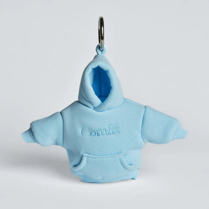 👕Hoodie Keychain | Stress-Relief Hoodie Charm - Portable Clip-On Keychain, Stylish & Multi-Use Gift Idea
