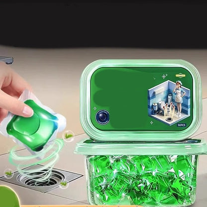 🔥2026 HOT SALE🥳50K+ SOLD!|Drain Deodorizer Pods – Bio‐enzyme formula neutralizes smells at the source. Instant fresh scent, no harsh chemicals. Say goodbye to embarrassing odours.
