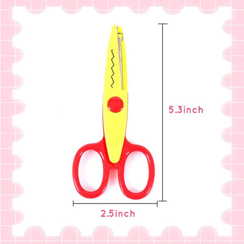 💥🏆Buy 2 Get 1 Free🎁Kids Safety Art Scissors Set – Fun, Creative & Safe for Little Hands 🎨✨