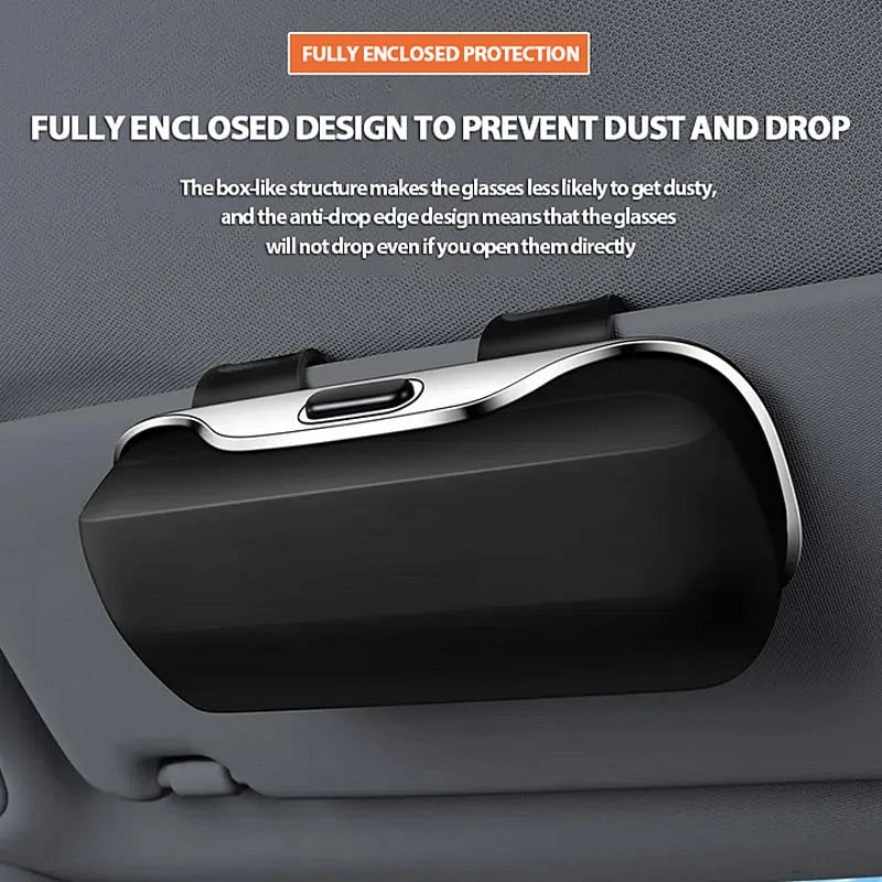 🎉40% OFF !! ⏰Car All-Inclusive Sun Visor Glasses Storage Box