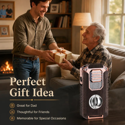 Vintage-Inspired Luxury Refillable Lighter
