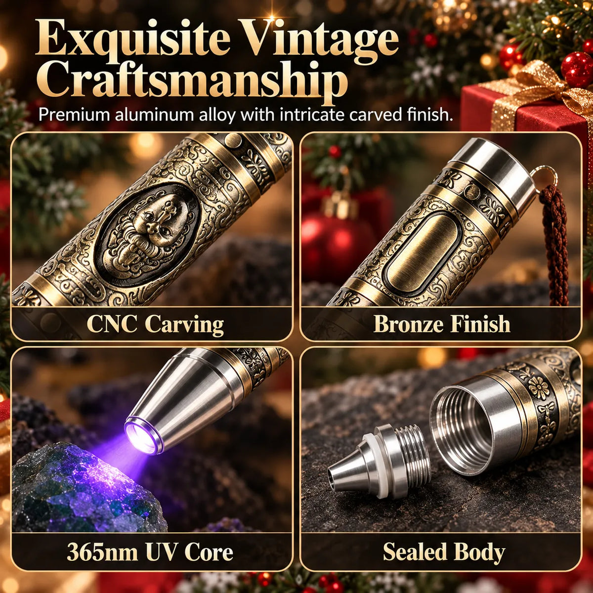 🔥🎁Professional 3-in-1 Gemstone Identification Flashlight