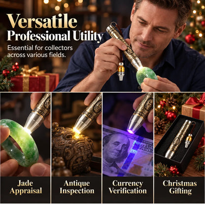🔥🎁Professional 3-in-1 Gemstone Identification Flashlight