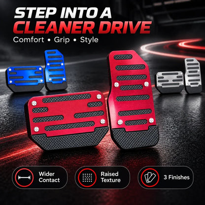2PCS NonSlip Universal Automatic Foot Brake Gas Cover Pad Pedal Accessories Car