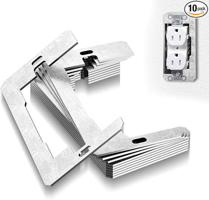 🔥Wall Plate Spacers (Metal) – For Wall Outlet Repair and Securing Loose Outlets
