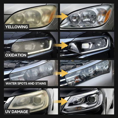 🥳HOT SALE🥳💞50K+ SOLD! Toretark Car Headlight Restoration Kit