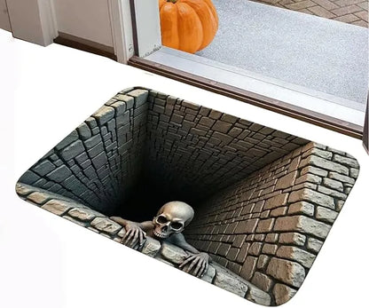 Halloween 3D Optical Illusion Rug