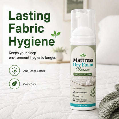 📍  No-Rinse Mattress Dry Foam Cleaner