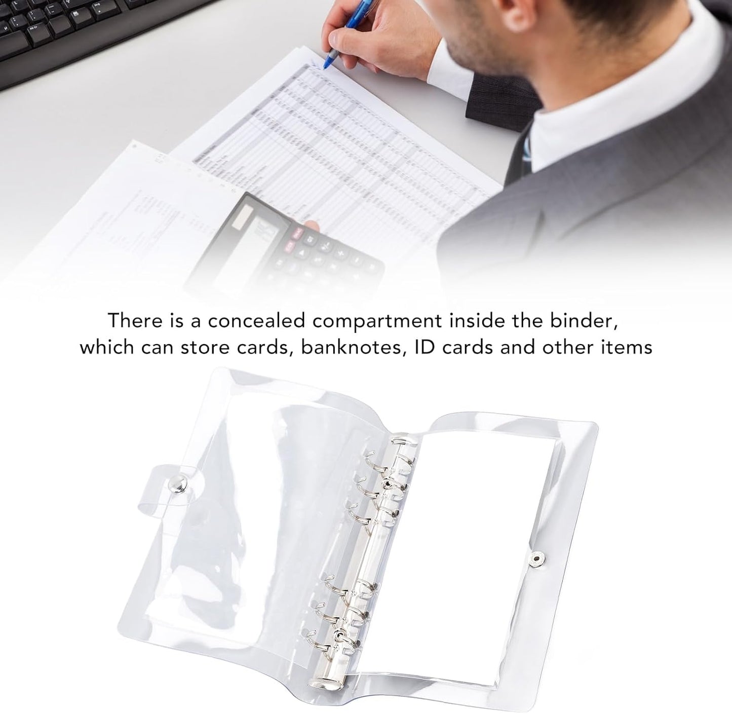 A6 12-Month Money Saving Binder ,10K / 5K / 2.5K Savings Challenge ,Cash Envelope Budget Planner📒
