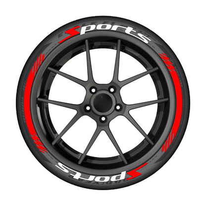 🔥 3D Tire Lettering Stickers | Waterproof Universal Wheel Sidewall Decals