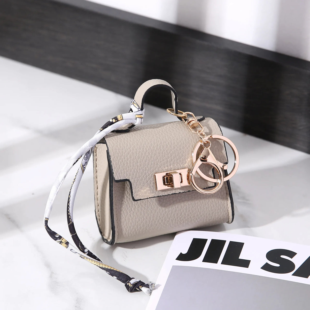 👜Mini Square Bag Pendant Keychain