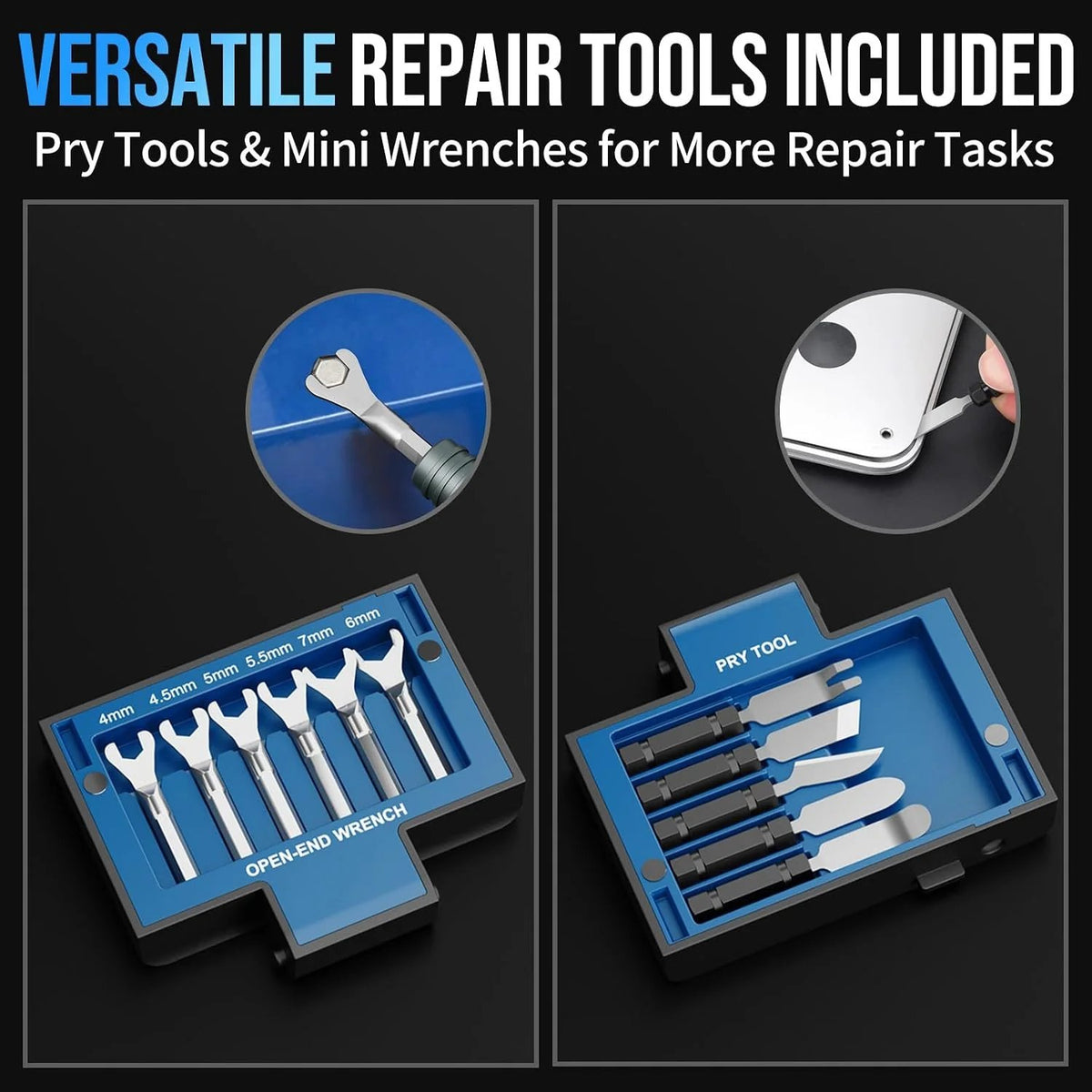 🔥HOT SALE🔥3.15" Compact Transformable Precision Tool Kit – 2-in-1 Torque Handle & Modular Electronics Repair Set